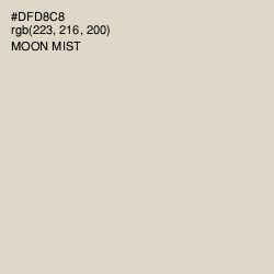 #DFD8C8 - Moon Mist Color Image